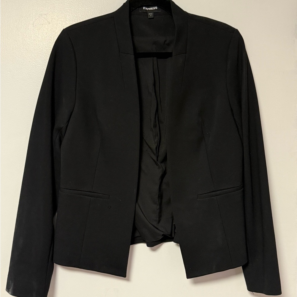 Express Women's Classic Black Suit Jacket